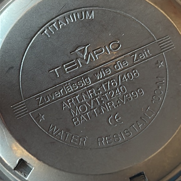 Tempic Titanium Analogue/Digital Watch - Picture 5 of 15